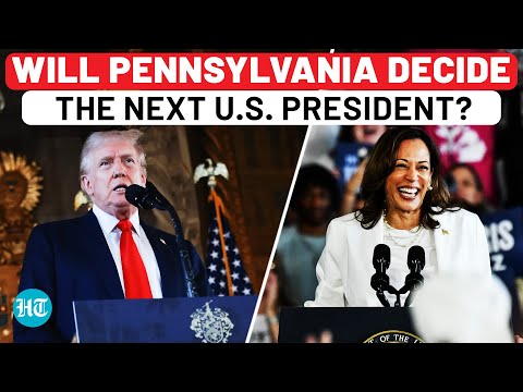 Will Pennsylvania Decide the Outcome of the Trump Vs Harris US Presidential Race? | US Elections