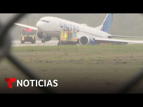 EN VIVO: Un avión se sale de la pista tras aterrizar en Texas