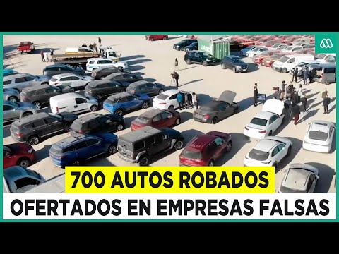 700 autos robados eran ofertados en empresas falsas: PDI detuvo a peligrosa organización