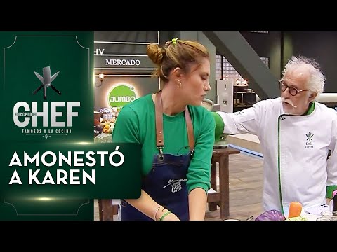 ¡NO TE IMPORTA!: El duro reto de Ennio Carota a Karen Bejarano - El Discípulo del Chef