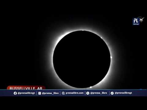 Eclipse solar en Guatemala; en México, Estados Unidos y Canadá es total