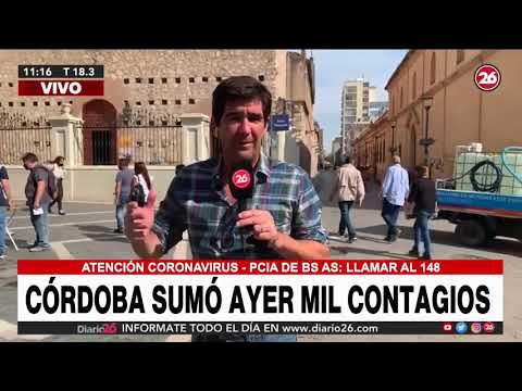 Córdoba sumó 24 muertos por coronavirus en 24 horas
