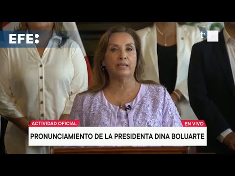 Boluarte pede que MP peruano a interrogue “imediatamente” por caso de relógios