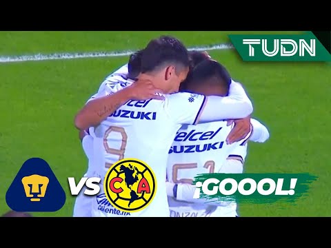 ¡GOOOL DE PUMAS! Del Prete se luce  | Pumas 1-0 América | Copa por México 2022 | TUDN