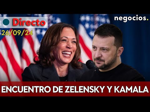 DIRECTO: GUERRA DE UCRANIA - ENCUENTRO DE ZELENSKY Y KAMALA HARRIS