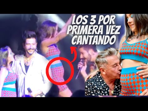 Asi fue el primer concierto de Indigo junto a  Camilo y Evaluna , Reaccion de Ricardo Montaner.