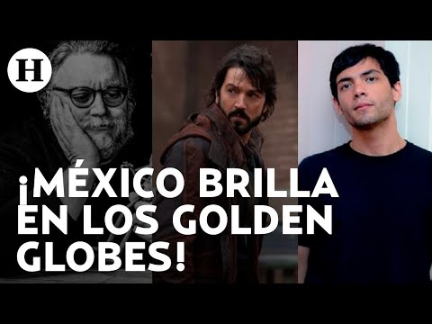 Diego Luna, Guillermo del Toro y Diego Calva; los tres mexicanos nominados en los Globos de Oro