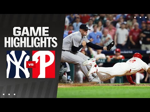 Yankees vs. Phillies Game Highlights (7/30/24) | MLB Highlights