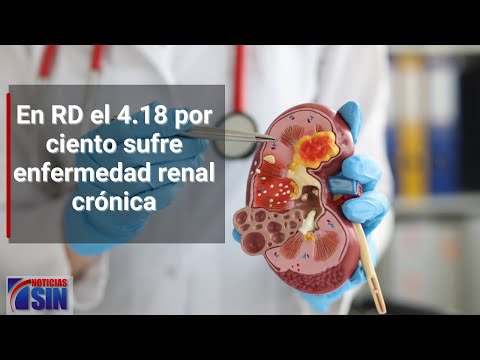 En RD el 4.18 por ciento sufre enfermedad renal crónica