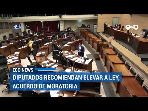 Diputados recomiendan elevar a ley acuerdo de moratoria | ECO News