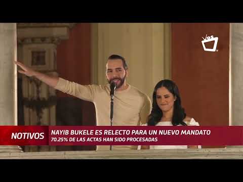 Nayib Bukele reelecto para un nuevo mandato en El Salvador