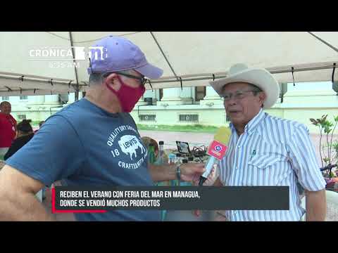 Feria del Mar en Managua da la bienvenida al verano 2021 - Nicaragua