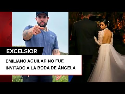 Emiliano Aguilar no fue invitado a la boda de Ángela y Nodal; así le reclamó a Pepe Aguilar