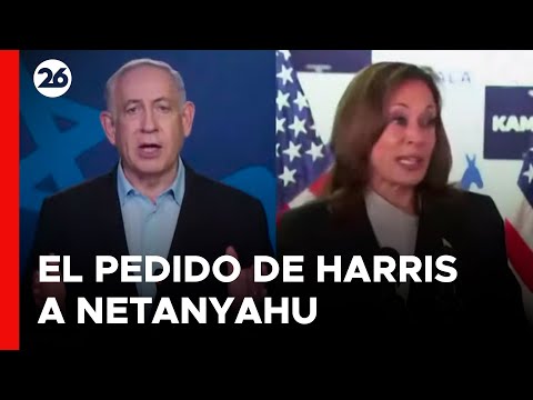 MEDIO ORIENTE | Kamala Harris pide una tregua en Gaza