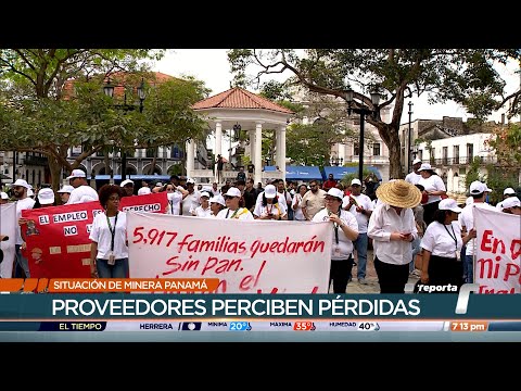 Trabajadores de Minera Panamá exigen información sobre negociaciones con el Gobierno