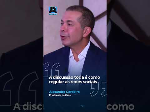 Presidente do Cade fala sobre a regulamentação das redes sociais #shorts