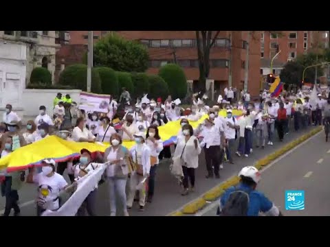 Colombie : des manifestants protestent contre les blocages et les violences
