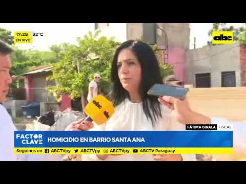 Homicidio en Barrio Santa Ana de Asunción