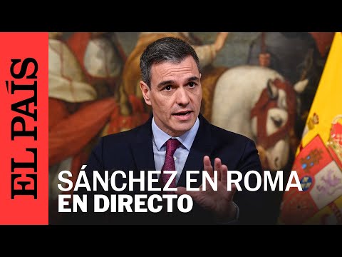 DIRECTO | Pedro Sánchez comparece ante los medios tras reunirse con el Papa | EL PAÍS