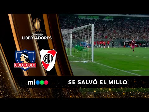 El Millo volvió a salvarse y Armani terminó amonestado - Colo-Colo vs. River - Libertadores 2024