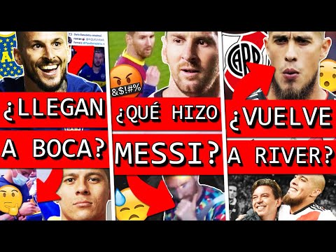 BENEDETTO ¿Vuelve a BOCA+ Firmó MARCOS ROJO+ ENOJO de MESSI y CAOS en BARÇA+ MAIDANA va a ¿RIVER ?