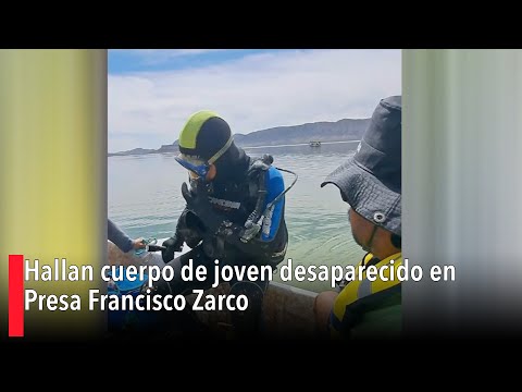 Hallan cuerpo de joven desaparecido en Presa Francisco Zarco