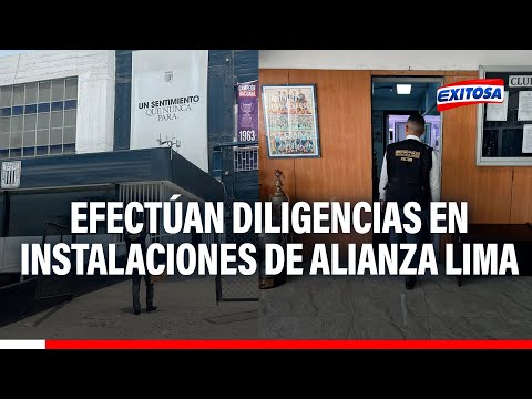 Alianza Lima: MP efectúa diligencias en Matute por investigación contra Agustín Lozano