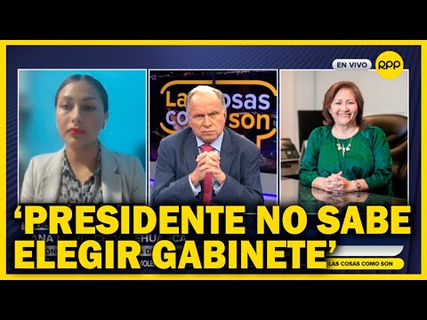 Sobre premier Héctor Valer: “el Presidente Castillo no supo elegir a su gabinete”