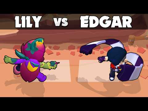 LILY vs EDGAR ? Brawl Stars