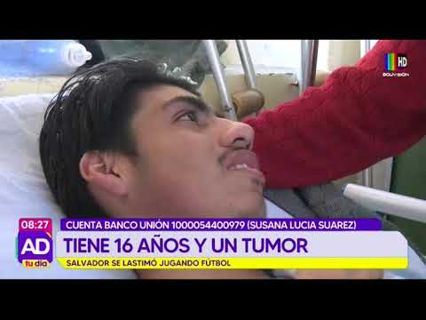 Salvador tiene 16 años y un tumor