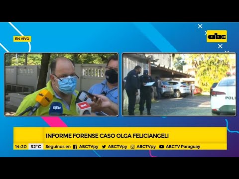 Informe forense caso Olga Feliciangeli