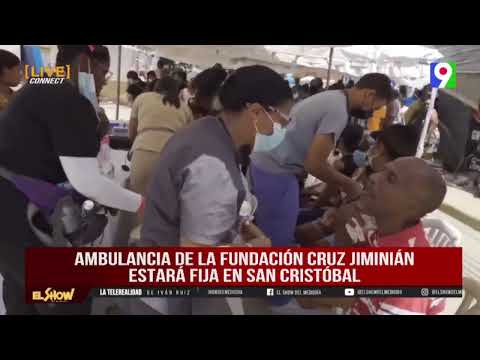 Fundación Cruz Jiminián lleva ayuda al pueblo de San Cristóbal