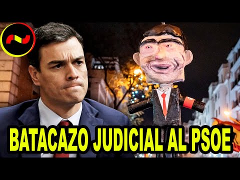 BATACAZO JUDICIAL AL PSOE  La Fiscalía ARCHIVA la denuncia contra la piñata de Sánchez