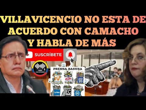VILLAVICENCIO EN APUROS EN SU DESESPERACIÓN LLAMA A JUEZA CAMACHO DE M13RD4 NOTICIAS RFE TV
