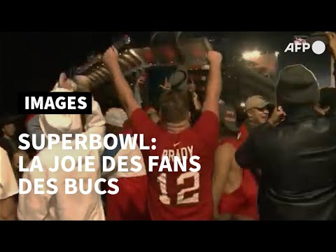 Super Bowl: les fans célèbrent le 7e titre des Tampa Bay Buccaneers | AFP Images