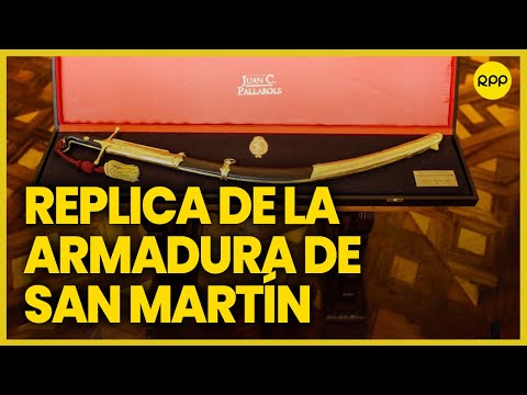 Juan Carlos Pallarols explica la creación de la réplica del sable del libertador José de San Martín