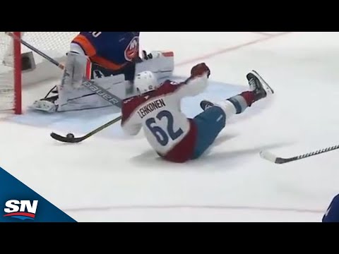 Artturi Lehkonen Notches Spectacular Goal While Seated