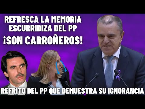 Un senador ACABA con el CINISMO del PP tras vincular a Bildu con E-T-A: ¡¡CAROÑEROS!!