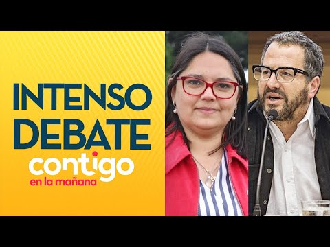 ¡ES UNA PESADILLA!: El acalorado debate de Ruth Hurtado y Patricio Fernández -Contigo en La Mañana