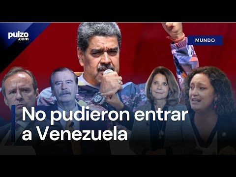 Maduro impide ingreso al país de ex presidentes que asistían como observadores electorales| Pulzo