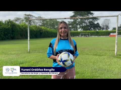 Galardón de la Mujer Vallecaucana entrego balones y uniformes para seguir fomentando el deporte