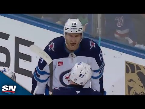 Jets Gabriel Vilardi Starts And Finishes Beautiful Passing Play vs. Rangers