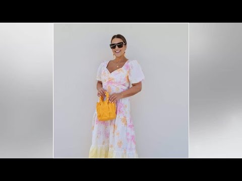 Rocío Flores tiene el minivestido boho chic que afina la cintura