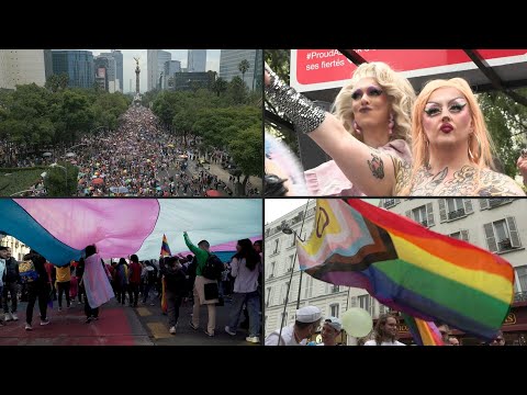 Marchas del orgullo en el mundo contra la homofobia y la transfobia | AFP