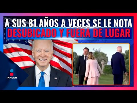 A Joe Biden se le va el avión durante un evento con los líderes del G7 | Noticias con Paco Zea