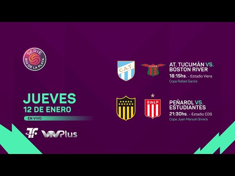 Serie Río de la Plata 2023 - Atl. Tucuman vs Boston River - Peñarol vs Estudiantes