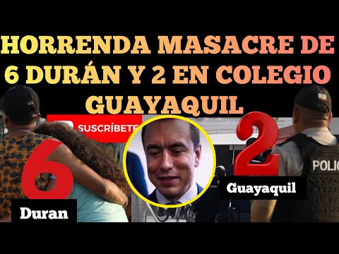 TERROR EN DURÁN 6 PERSONAS DEJA COMO SALDO HECHO V10.LENTO Y 2 MÁS EN INSTITUCIÓN NOTICIAS RFE TV