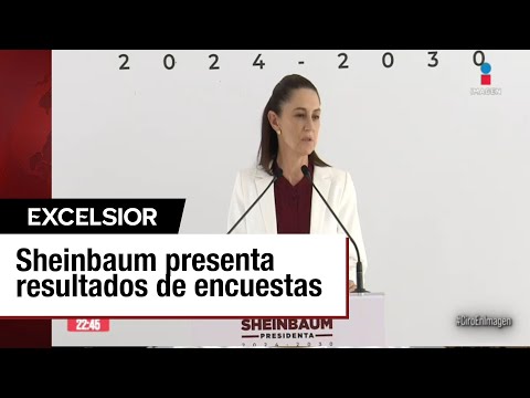 Ciudadanos avalan reforma al Poder Judicial: Sheinbaum presenta resultados de encuestas