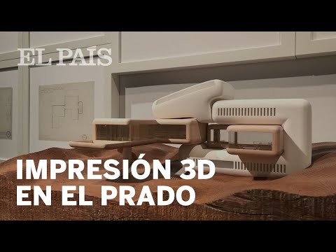 Impresión 3D de una maqueta del Museo del Prado | ICON DESIGN