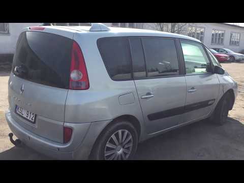 Renault Espace 2003 m dalys